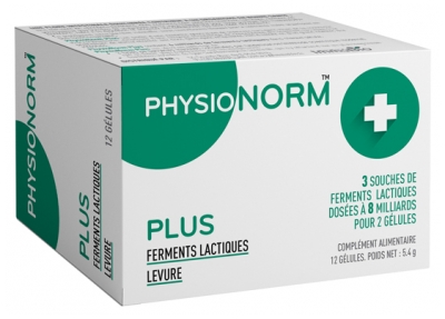 Laboratoire Immubio Physionorm Plus 12 Gélules