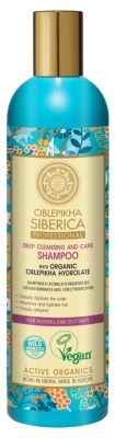Natura Siberica Oblepikha Deep Cleansing and Care Shampoo with Organic Oblepikha Hydrolate 400ml