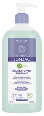 Eau de Jonzac Pure Gel Nettoyant Purifiant Bio 400 ml