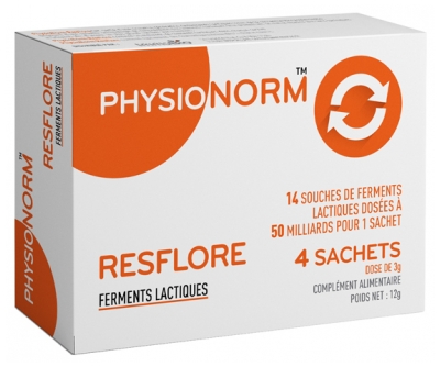 Laboratoire Immubio Physionorm Resflore Fermenti Lattici 4 Bustine