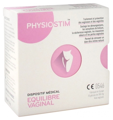Laboratoire Immubio Physiostim Vaginal Balance 10 Capsules