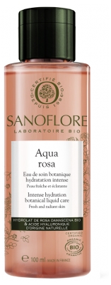 Sanoflore Aqua Rosa Eau de Soin Botanique Hydratation Intense Bio 100 ml