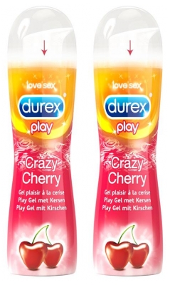 Durex Play Crazy Cherry Gel Lot de 2 x 50 ml