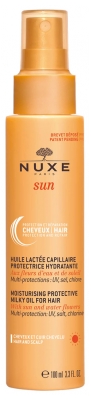 Nuxe Sun Huile Lactée Capillaire Protectrice Hydratante 100 ml