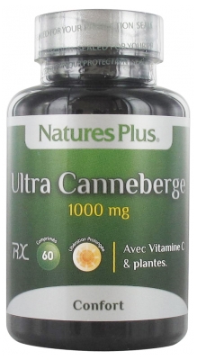 Natures Plus Ultra Canneberge 1000 mg 60 Comprimés
