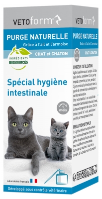Vetoform Purge Naturelle Chat et Chaton 50 ml