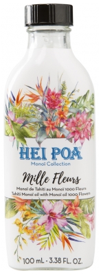 Hei Poa Tahiti Monoï Oil With Monoï Oil 1000 Flowers 100ml