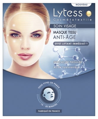 Lytess Cosmétotextile Soin Visage Masque Tissu Anti-Âge