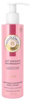 Roger & Gallet Rose Lait Apaisant Nourrissant 200 ml