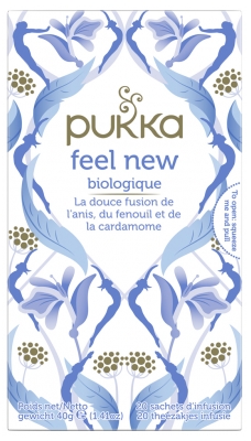 Pukka Feel New Herbal Tea (detox) Organic 20 Sachets
