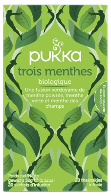 Pukka Three Mints Organic 20 Sachets