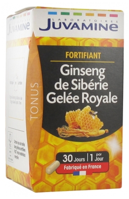 Juvamine Żeń-szeń Syberyjski Royal Jelly 30 Kapsułek