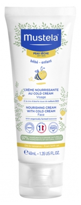 Mustela Baby & Child Nourishing Cream With Cold Cream Dry Skin 40ml