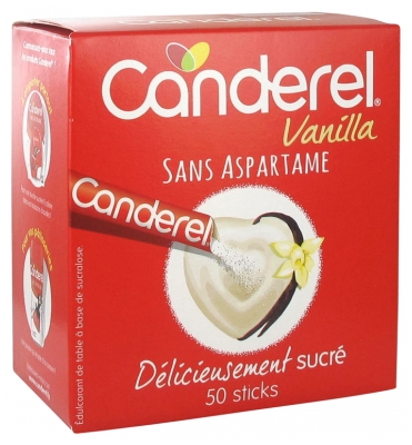 Canderel Vanille 50 Stäbchen