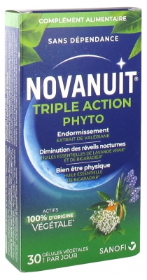 Sanofi Novanuit Dreifachwirkung Phyto 30 Pflanzliche Kapseln