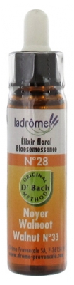 Ladrôme Fleurs De Bach Elixir Floral N°28 : Noyer Bio 10 ml