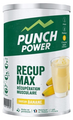 Punch Power Recup Max Dessert Saveur Banane 480 g - Saveur : Banane (à consommer de préférence avant fin 01/2022)