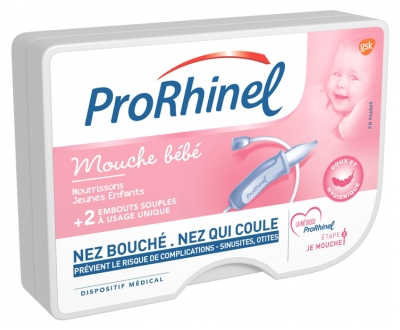 Prorhinel Baby Nose Blower 2 Soft Nozzles