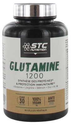 STC Nutrition Glutamin 1200 90 Pflanzliche Kapseln