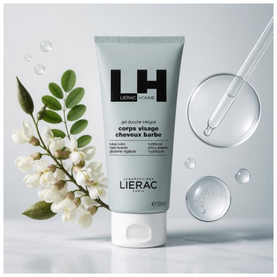 Lierac Homme Celotělový sprchový gel 200 ml