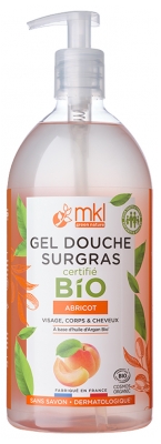 MKL Green Nature Ultra-Rich Shower Gel Apricot Organic 1L