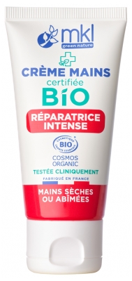 MKL Green Nature Crème Mains Réparatrice Intense Bio 50 ml