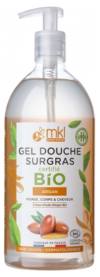MKL Green Nature Gel Doccia Argan Organic Surgras 1 L