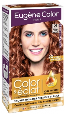 Eugène Color Color & Eclat - Les Naturelles Very Long Lasting Permanent Color - Hair Colour: 21 Light Copper Blonde