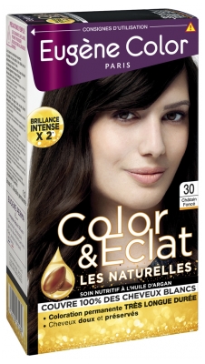 Eugène Color Color & Eclat - Les Naturelles Very Long Lasting Permanent Color - Hair Colour: 30 Dark Chestnut