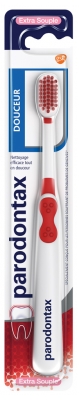 Parodontax Cepillo de Dientes Extra Suave - Color: Rojo