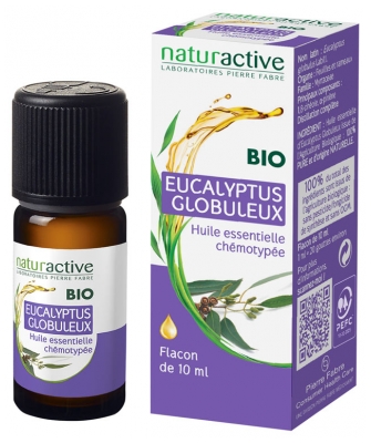 Naturactive Essential Oil Globulus Eucalyptus (Eucalyptus globulus Labill) 10ml