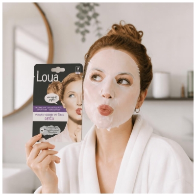 Loua Maschera Viso in Tessuto Detox 23 ml