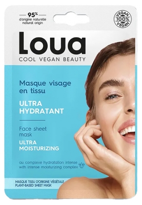 Loua Masque Visage en Tissu Ultra-Hydratant 23 ml