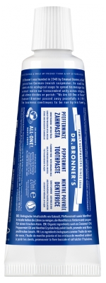 Dr Bronner's Peppermint Toothpaste 105 ml