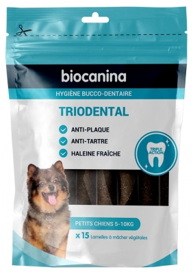 Biocanina Triodental Small Dogs 15 Vegetable Slices