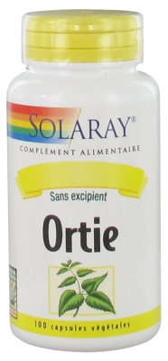Solaray Brandnetel 100 Plantaardige Capsules
