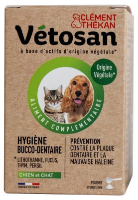 Clément Thékan Vétosan Mundhygiene Hund und Katze 60 g