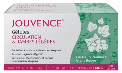 Jouvence Capsules Circulation and Light Legs 60 Capsules