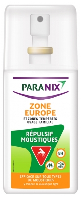 Paranix Répulsif Moustiques Zone Europe 90 ml