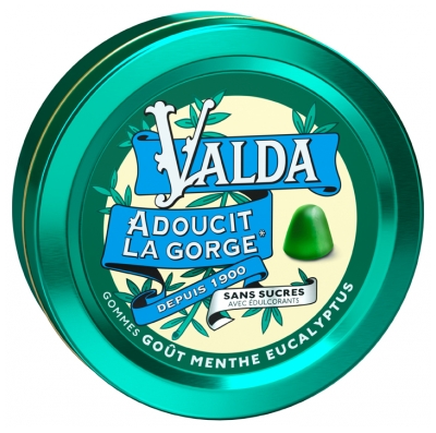 Valda Sugar Free Gums Mint Eucalyptus Taste 50g