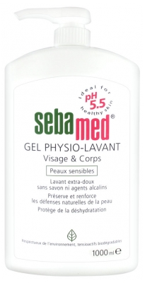 Sebamed Gel Physio-Lavant Visage et Corps 1000 ml