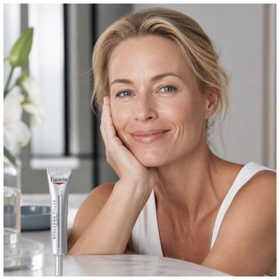 Eucerin Hyaluron-Filler + 3x Effect Cremă Contur Ochi SPF15 15 ml