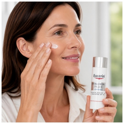 Eucerin Hyaluron-Filler + 3x Effect Day Care SPF15 Normal to Combination Skin 50ml