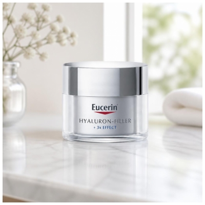 Eucerin + 3x Effect Day Care SPF15 Skóra Sucha 50 ml