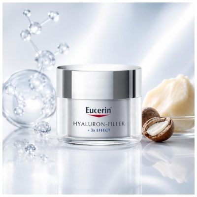 Eucerin Hyaluron-Filler + 3x Effect Dagcreme SPF15 Tør Hud 50 ml