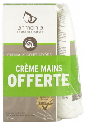 Armonia Crème Régénératrice Helix Active Effet Réparateur 50 ml + Crème Mains Helix Active 75 ml Offerte