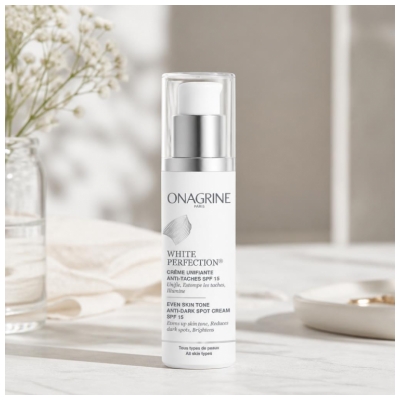 Onagrine White Perfection SPF15 dėmių mažinimo ir odos atspalvį suvienodinanti kremas 40 ml