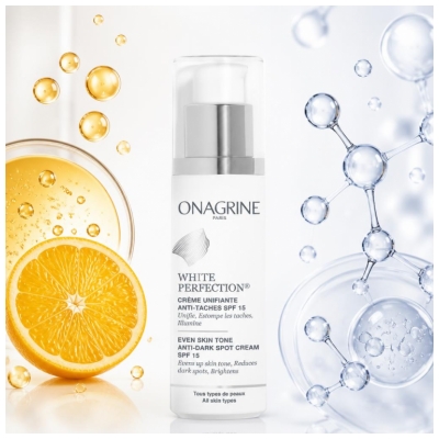 Onagrine White Perfection SPF15 dėmių mažinimo ir odos atspalvį suvienodinanti kremas 40 ml