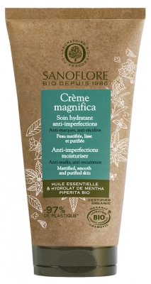 Sanoflore Creme Magnifica Feuchtigkeitsspendende Pflege Anti-Unreinheiten Bio Öko-Tube 50 ml
