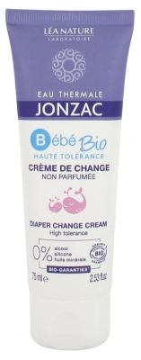 Eau de Jonzac Bébé Bio Diaper Change Cream Fragrance Free 75ml